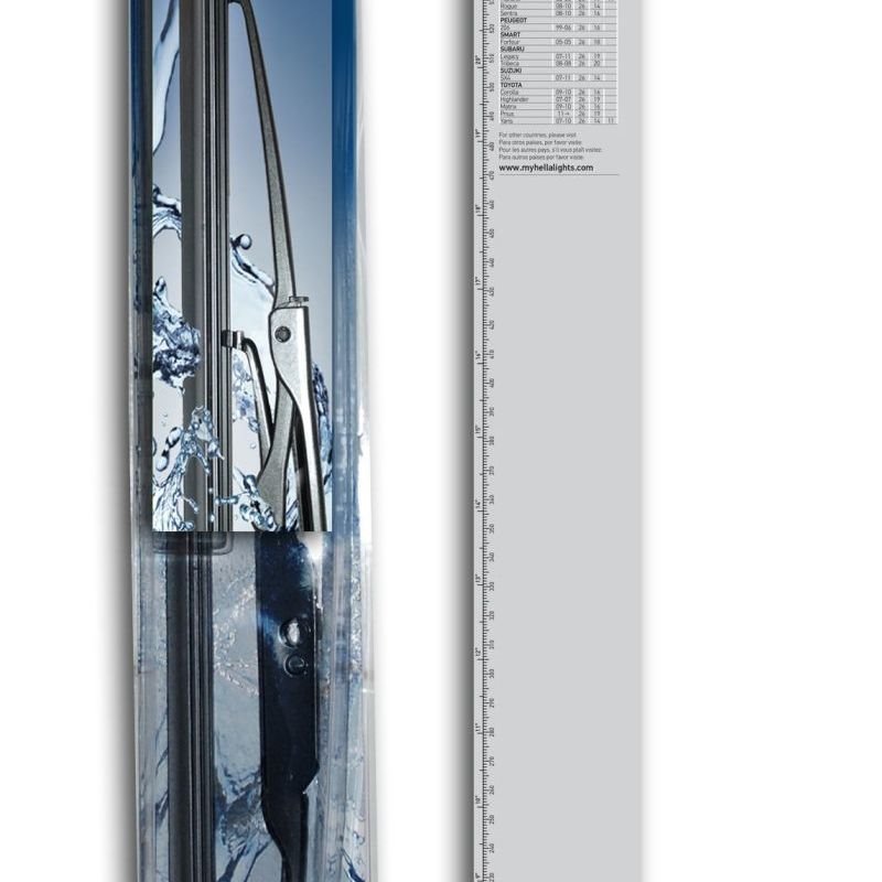 Escobilla limpiaparabrisas Hella Standard 26" - Unidad - 9XW398114026 Escobilla limpiaparabrisas Hella Standard 26" - Unidad - 9XW398114026