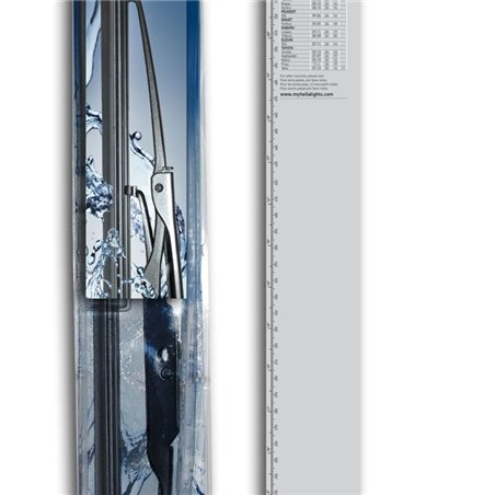 Escobilla limpiaparabrisas Hella Standard 26" - Unidad - 9XW398114026
