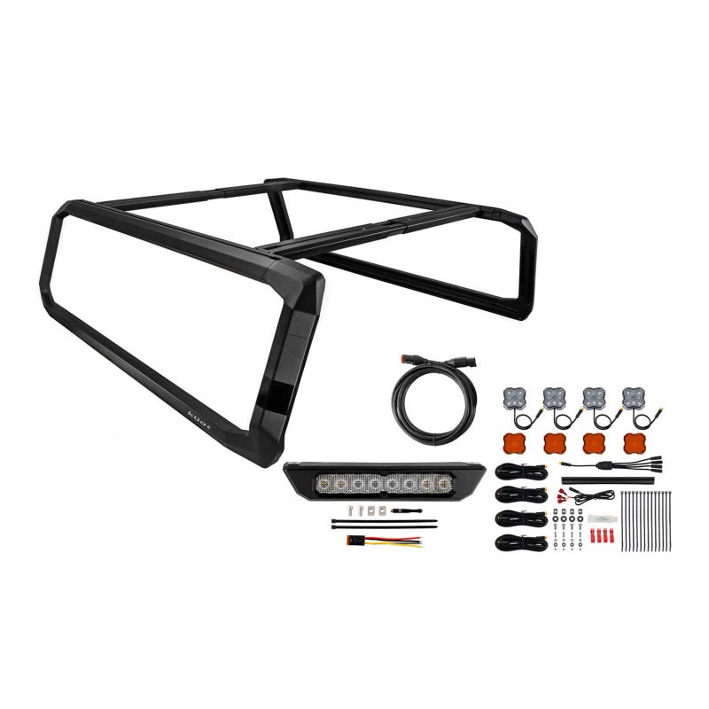 Baca de caja Diode Dynamics IBEX A3 Ford Ranger 2019-2025 / Nissan Frontier - Caja corta - DD8726 Baca de caja Diode Dynamics IBEX A3 Ford Ranger 2019-2025 / Nissan Frontier - Caja corta - DD8726