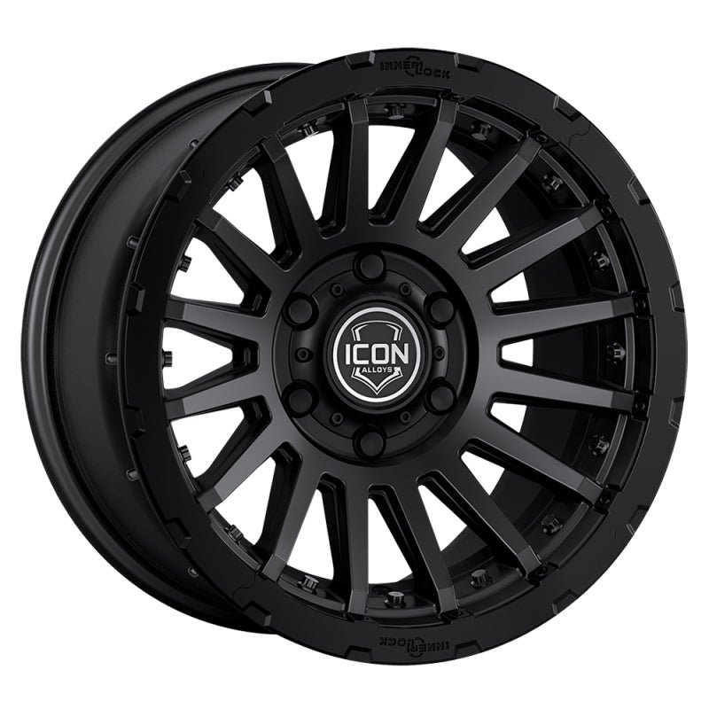 Llanta ICON Recon Pro 18x9 6x5.5 ET25 6" BS buje 95.1 mm Negro satinado - 23618909060SB