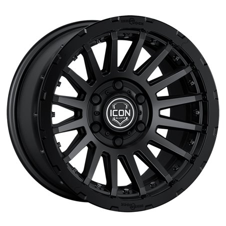 Llanta ICON Recon Pro 18x9 6x5.5 ET25 6" BS buje 95.1 mm Negro satinado - 23618909060SB