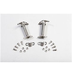 Kit de cierres de capó inoxidables Rugged Ridge Jeep CJ / Wrangler 1941-1995 - 11116.01