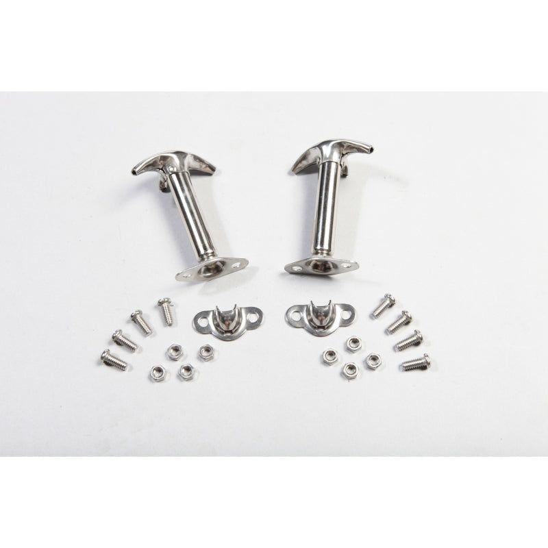Kit de cierres de capó inoxidables Rugged Ridge Jeep CJ / Wrangler 1941-1995 - 11116.01 Kit de cierres de capó inoxidables Rugged Ridge Jeep CJ / Wrangler 1941-1995 - 11116.01