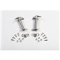 Kit de cierres de capó inoxidables Rugged Ridge Jeep CJ / Wrangler 1941-1995 - 11116.01 Kit de cierres de capó inoxidables Rugged Ridge Jeep CJ / Wrangler 1941-1995 - 11116.01