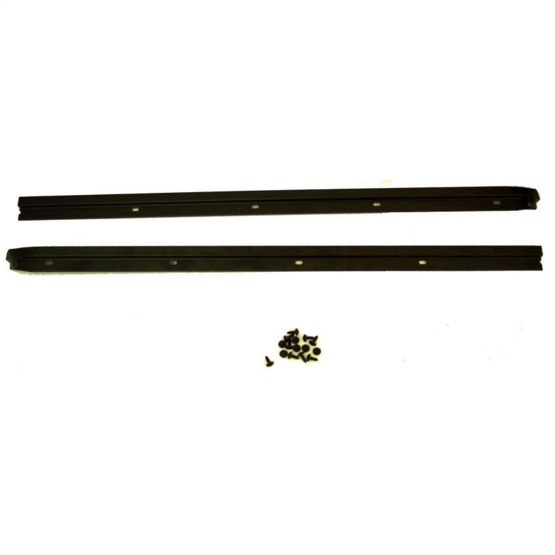 Canal de parabrisas Rugged Ridge (para taladrar) Jeep CJ / Wrangler 1976-1995 - 13308.01
