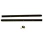 Canal de parabrisas Rugged Ridge (para taladrar) Jeep CJ / Wrangler 1976-1995 - 13308.01