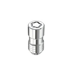 Juego de tuercas antirrobo McGard 5 uds asiento cónico M14x1.5 hexágono 22 mm longitud 1.639" - Cromado - 24515