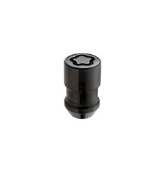 Juego de tuercas antirrobo McGard 5 uds asiento cónico 1/2-20 doble hexágono 3/4 y 13/16 longitud 1.46" - Negro - 24548