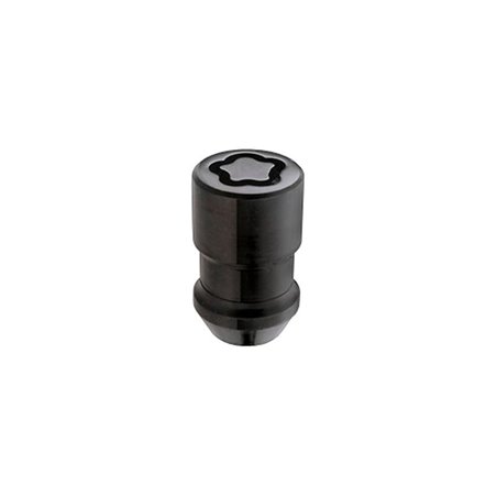 Juego de tuercas antirrobo McGard 5 uds asiento cónico 1/2-20 doble hexágono 3/4 y 13/16 longitud 1.46" - Negro - 24548