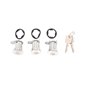 Kit de bombines de cerradura de puerta Omix (3) Jeep CJ/XJ/MJ/YJ 1976-1990 - 11813.12 Kit de bombines de cerradura de puerta Omix (3) Jeep CJ/XJ/MJ/YJ 1976-1990 - 11813.12