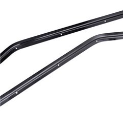 Canales de sujeción de ventanillas Omix negros Jeep Wrangler YJ 1987-1995 - 13701.81