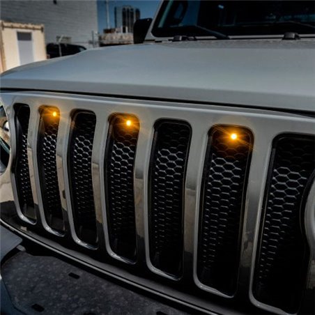 Kit LED de rejilla estilo Pre-Runner ORACLE Jeep Wrangler JL - Ámbar - 5870-005