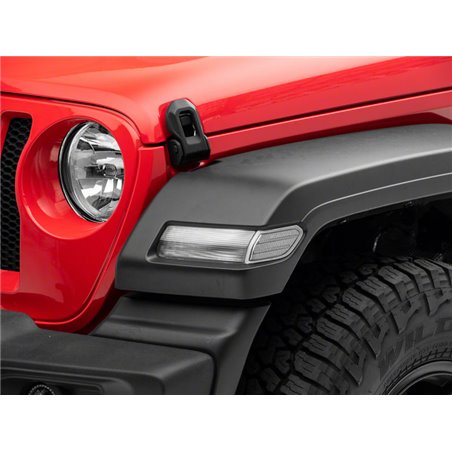 Pilotos LED de aletín Raxiom Axial Series transparentes Jeep Wrangler JL 2018-2023 - J134142-JL