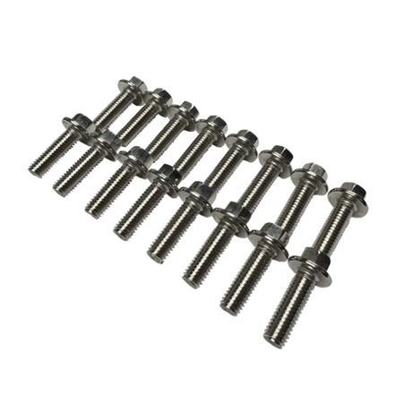Kit de tornillos de colector inoxidables Kooks Dodge Hemi/Modular - 16 tornillos M8-1.25 x 25 mm - BK111