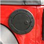 Tapa de depósito con cerradura Rugged Ridge aluminio negro Jeep Wrangler JK 2007-2018 - 11425.06 Tapa de depósito con cerradura Rugged Ridge aluminio negro Jeep Wrangler JK 2007-2018 - 11425.06