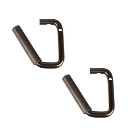 Asideros delanteros de acero Rugged Ridge negros Jeep Wrangler JK/JKU 2007-2018 (pareja) - 13505.41
