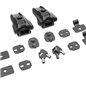 Kit de cierres de capó con llave Rugged Ridge Jeep Wrangler JKU 2007-2018 / JL 2018-2022 - 11210.32 Kit de cierres de capó con llave Rugged Ridge Jeep Wrangler JKU 2007-2018 / JL 2018-2022 - 11210.32