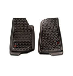 Alfombrillas delanteras Rugged Ridge negras Jeep Wrangler JL 2018-2020 / Gladiator JT 2020 - 12920.36