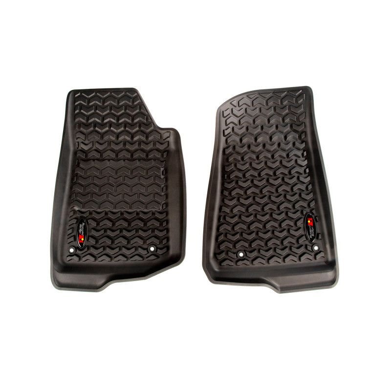 Alfombrillas delanteras Rugged Ridge negras Jeep Wrangler JL 2018-2020 / Gladiator JT 2020 - 12920.36 Alfombrillas delanteras Rugged Ridge negras Jeep Wrangler JL 2018-2020 / Gladiator JT 2020 - 12920.36
