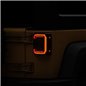 Pilotos traseros LED con halo Raxiom Axial Series carcasa negra lente ahumada oscura Jeep Wrangler JK 2007-2018 - J138358 Pilotos traseros LED con halo Raxiom Axial Series carcasa negra lente ahumada oscura Jeep Wrangler JK 2007-2018 - J138358