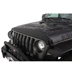 Protector de capó Bushwacker negro Jeep Wrangler Rubicon/Sport/Unlimited/Sport S 2018-2019 - 14093
