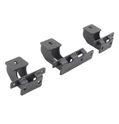 Soportes para estribos Go Rhino Dominator Extreme Jeep Wrangler JLU 2018-2020 - D64506BTK