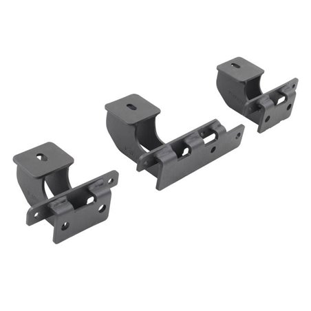 Soportes para estribos Go Rhino Dominator Extreme Jeep Wrangler JLU 2018-2020 - D64506BTK