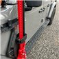 Soporte de gato Hi-Lift en aleta delantera Go Rhino Jeep Wrangler JL/JLU / Gladiator JT 2018-2024 - Negro texturizado - 701011T Soporte de gato Hi-Lift en aleta delantera Go Rhino Jeep Wrangler JL/JLU / Gladiator JT 2018-2024 - Negro texturizado - 701011T