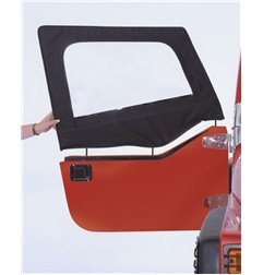 Paneles de puerta Rampage Jeep Wrangler TJ 1997-2002 - Black Denim - 89715