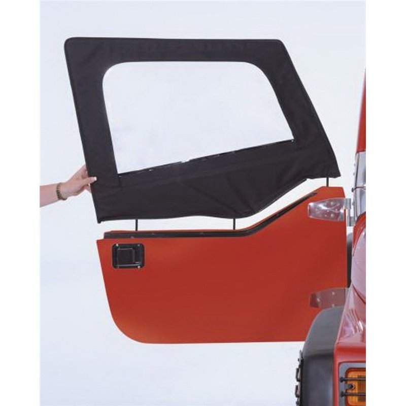 Paneles de puerta Rampage Jeep Wrangler TJ 1997-2002 - Black Denim - 89715 Paneles de puerta Rampage Jeep Wrangler TJ 1997-2002 - Black Denim - 89715