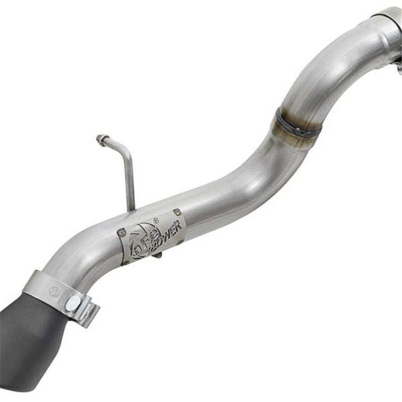Escape axle-back aFe MACH Force-Xp con cola negra Jeep Wrangler L4 2.0T / V6 3.6L 2018-2020 - 49-48070-1B