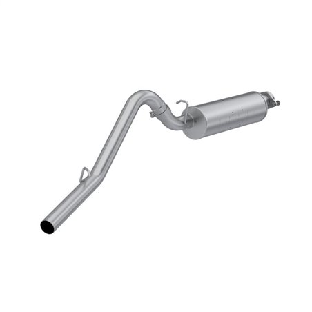 Escape cat-back MBRP 2.5" acero aluminizado salida lateral simple Jeep Wrangler TJ 2000-2006 - S5500P