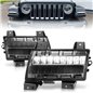 Pilotos laterales LED ANZO carcasa cromada lente ahumada con intermitente secuencial Jeep Wrangler 2018-2021 - 511085 Pilotos laterales LED ANZO carcasa cromada lente ahumada con intermitente secuencial Jeep Wrangler 2018-2021 - 511085