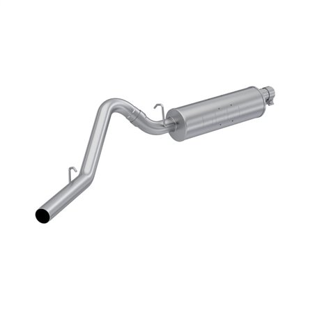 Escape cat-back MBRP 2.5" acero aluminizado salida lateral simple Jeep Wrangler TJ 1997-1999 - S5512P