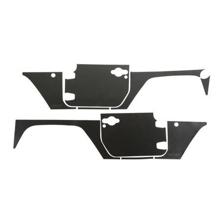 Kit de paneles de protección magnéticos Rugged Ridge Jeep Wrangler 2 puertas 2007-2018 - 12300.52