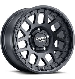 Llanta Dirty Life 9306 Mesa 17x9 5x127 ET-12 buje 78.1 mm Negro mate - 9306-7973MB12