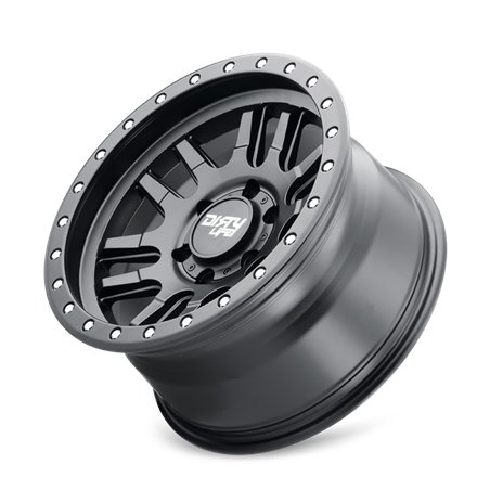 Llanta Dirty Life 9309 Canyon Pro 17x9 5x127 ET-12 buje 71.5 mm Negro mate - Sin beadlock - 9309-7973MB12