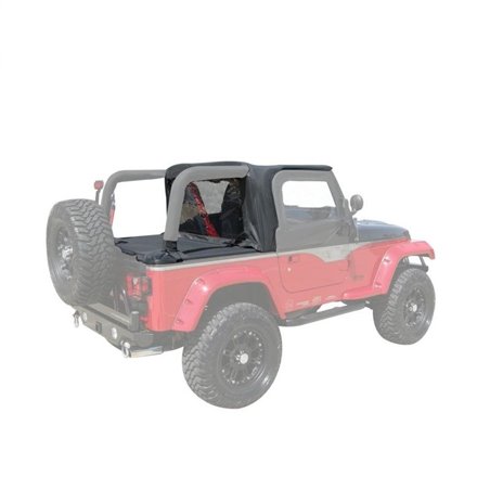 Capota blanda de cabina y cubierta trasera Rampage Jeep Wrangler TJ 1997-2002 - Black Denim - 994015
