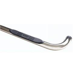 Estribos tubulares redondos 3" Rampage pulidos Jeep Wrangler YJ 1987-1995 - 9425