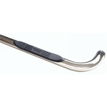 Estribos tubulares redondos 3" Rampage pulidos Jeep Wrangler YJ 1987-1995 - 9425
