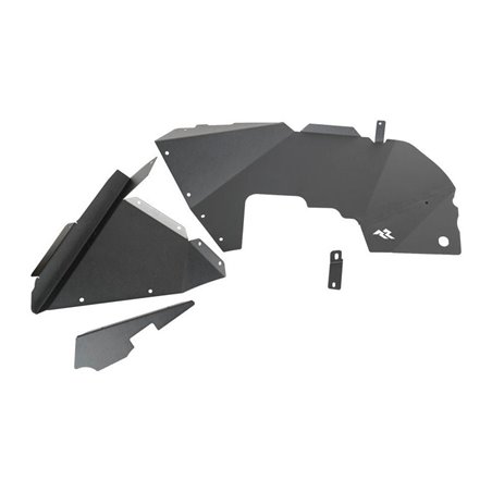 Pases de rueda interiores delanteros Rugged Ridge aluminio negro Jeep Wrangler JL 2018-2020 - 11615.61