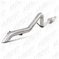 Escape MBRP silencioso y tubo de cola off-road antes del eje Jeep Wrangler JK 3.8L V6 4 puertas 2007-2009 - S5514AL