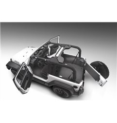 Alfombrillas Husky Liners Guardian Impact Jeep Wrangler JK 2 puertas 2011-2017 (incl. protectores térmicos) - HBTJK11F2