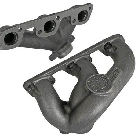 Colector de escape aFe BladeRunner hierro dúctil pulido Jeep Wrangler JK V6 3.8L 2007-2011 - 46-40114