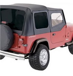 Capota de recambio tipo original Rampage Jeep Wrangler YJ 1988-1995 - Black Diamond - 99435