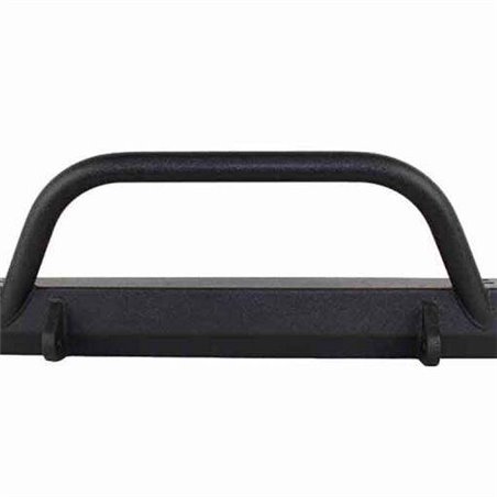 Paragolpes delantero Fishbone Offroad con protección de cabrestante Jeep Wrangler TJ Rubicon 1997-2006 - Negro texturizado - FB2