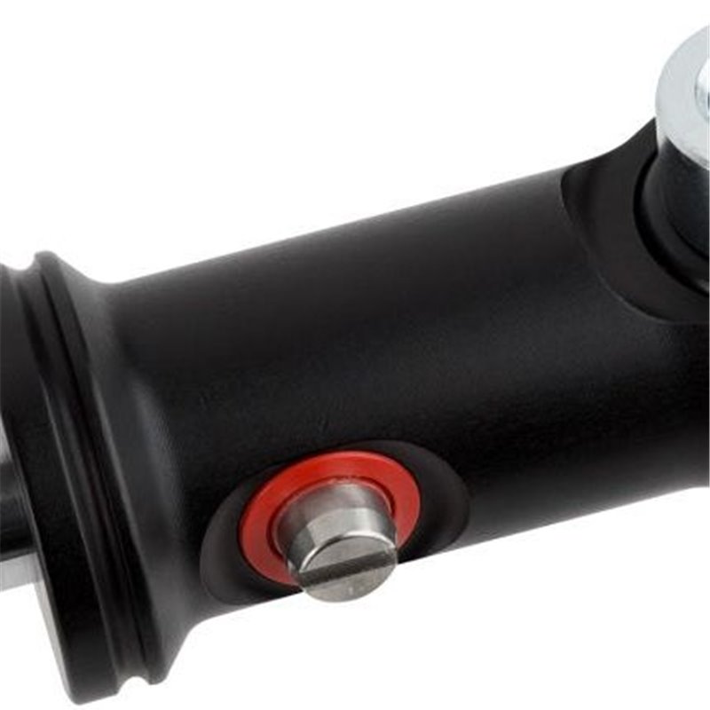 Amortiguador de dirección Fox 2.0 Factory Race Series ATS 8.1" vástago pasante 23.2" extendido montaje en eje Jeep JL 2018+ - 98