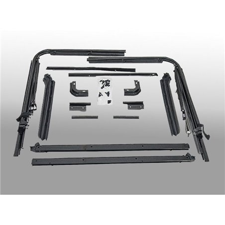Herrajes de capota blanda tipo original Rugged Ridge Jeep Wrangler 1987-1995 - 13510.01