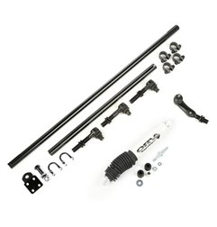 Kit de dirección reforzado Rugged Ridge HD con amortiguador Jeep XJ/ZJ/TJ 1984-2006 - 18050.88