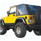 Kit de capota blanda sin armazón Rampage Jeep Wrangler TJ 1997-2006 (excepto LJ Unlimited) - Black Diamond - 109535